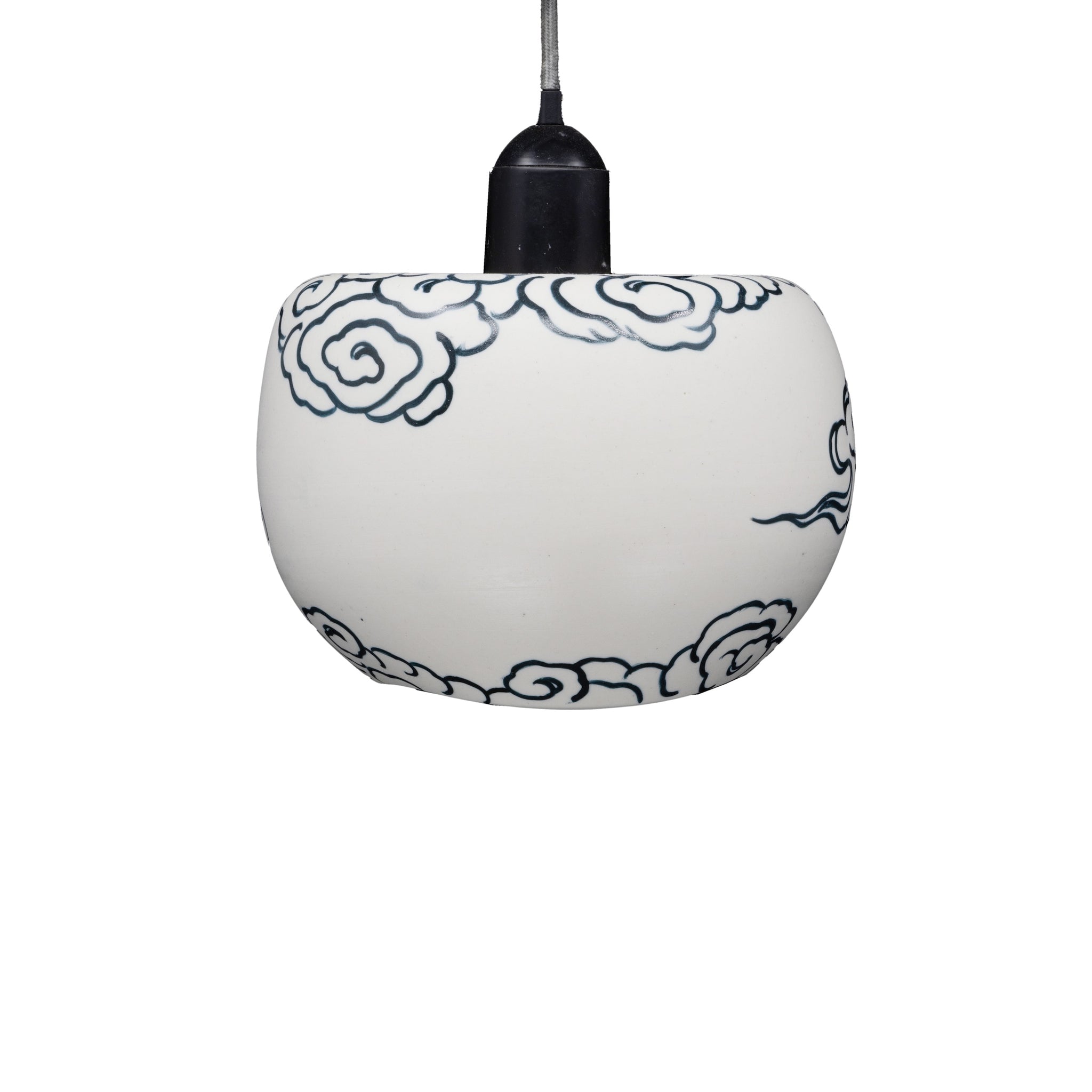 Painted Clouds Translucent Porcelain Light