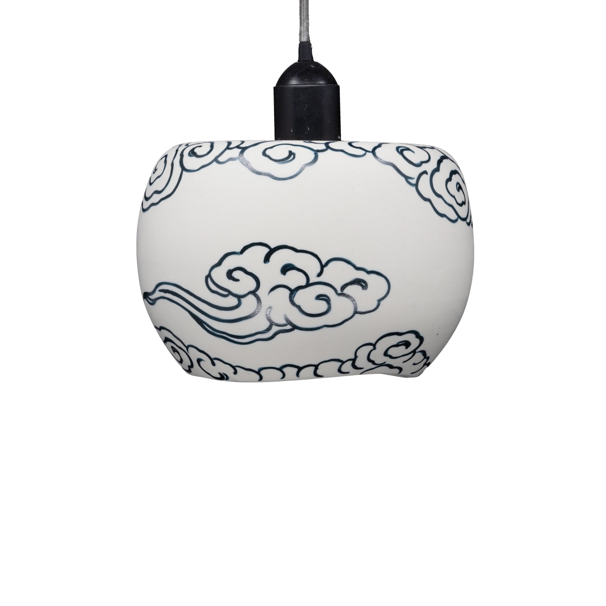 Painted Clouds Translucent Porcelain Light
