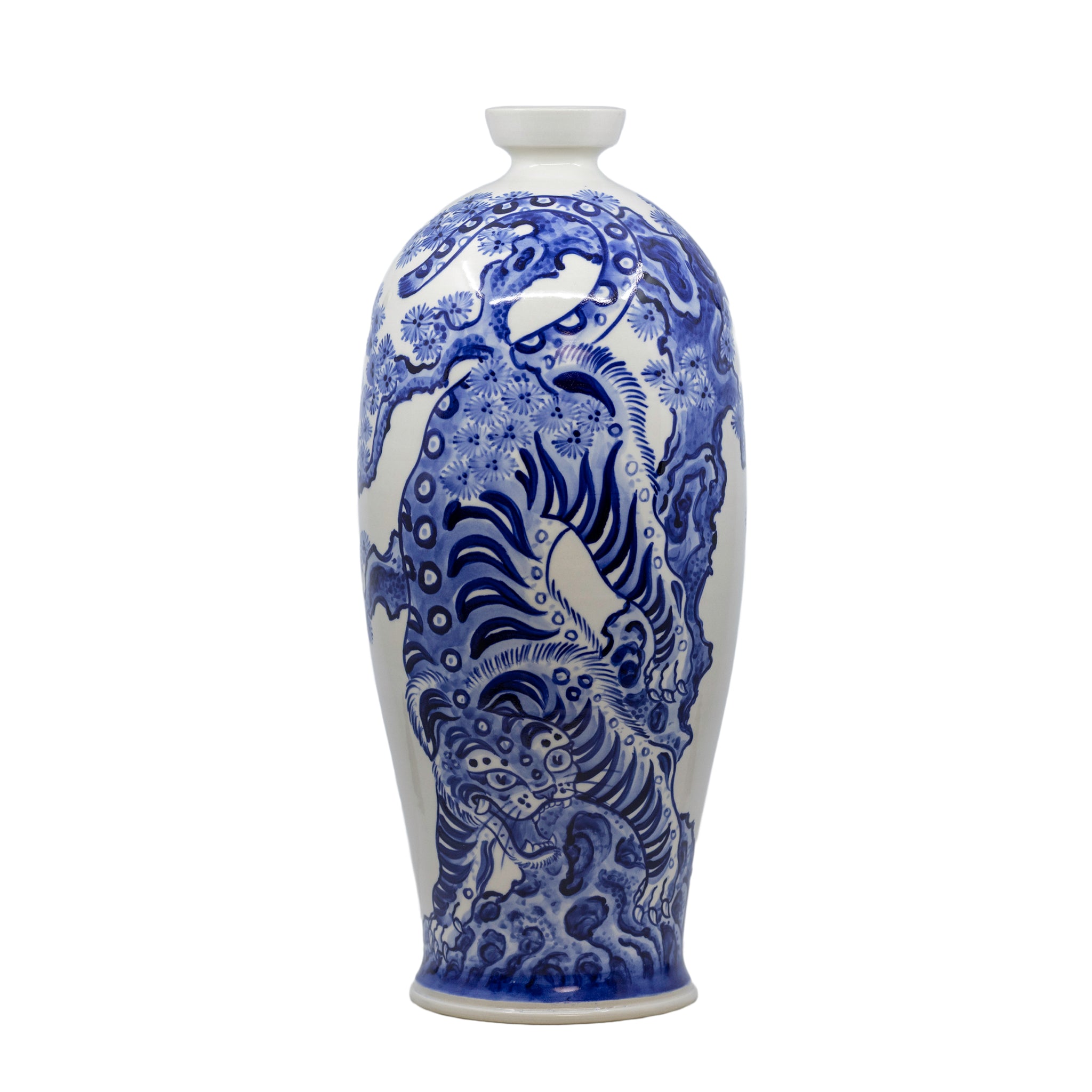 In the Pine Porcelain Vase