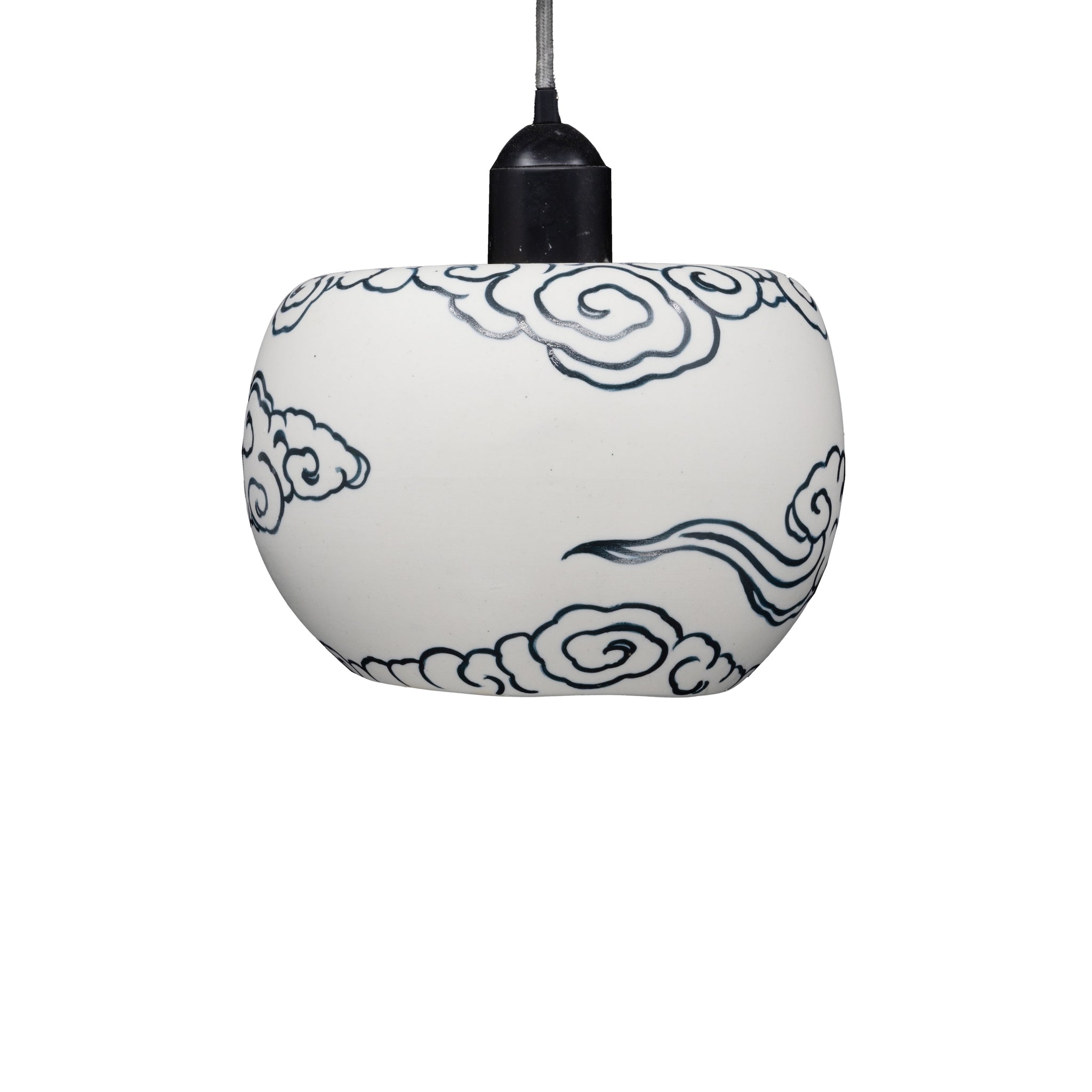 Painted Clouds Translucent Porcelain Light