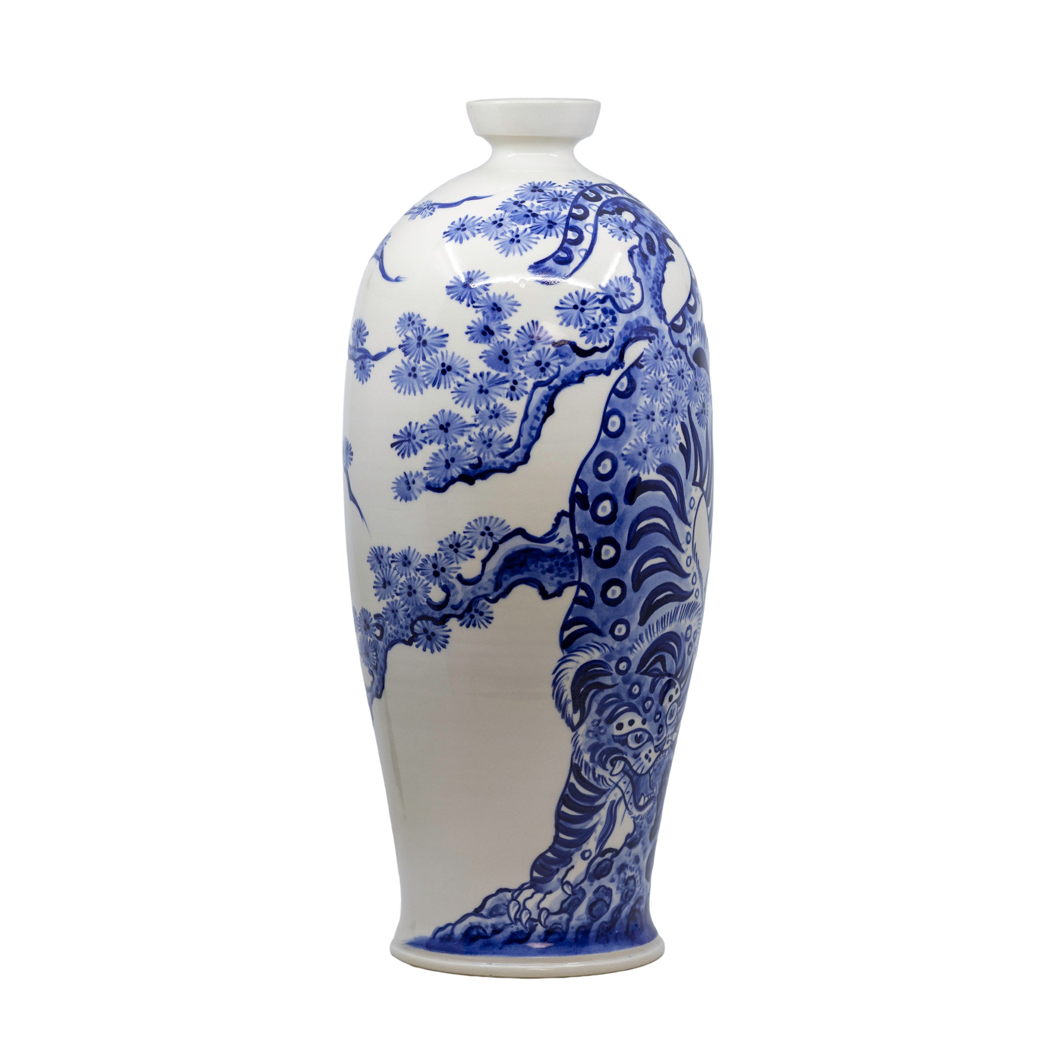 In the Pine Porcelain Vase