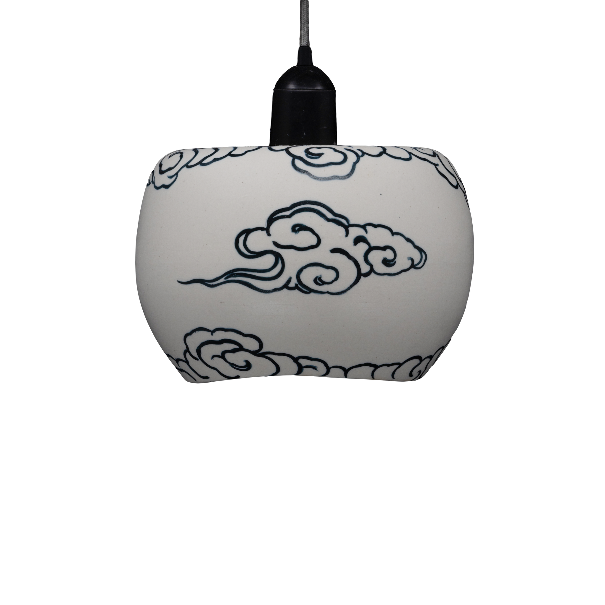 Painted Clouds Translucent Porcelain Light