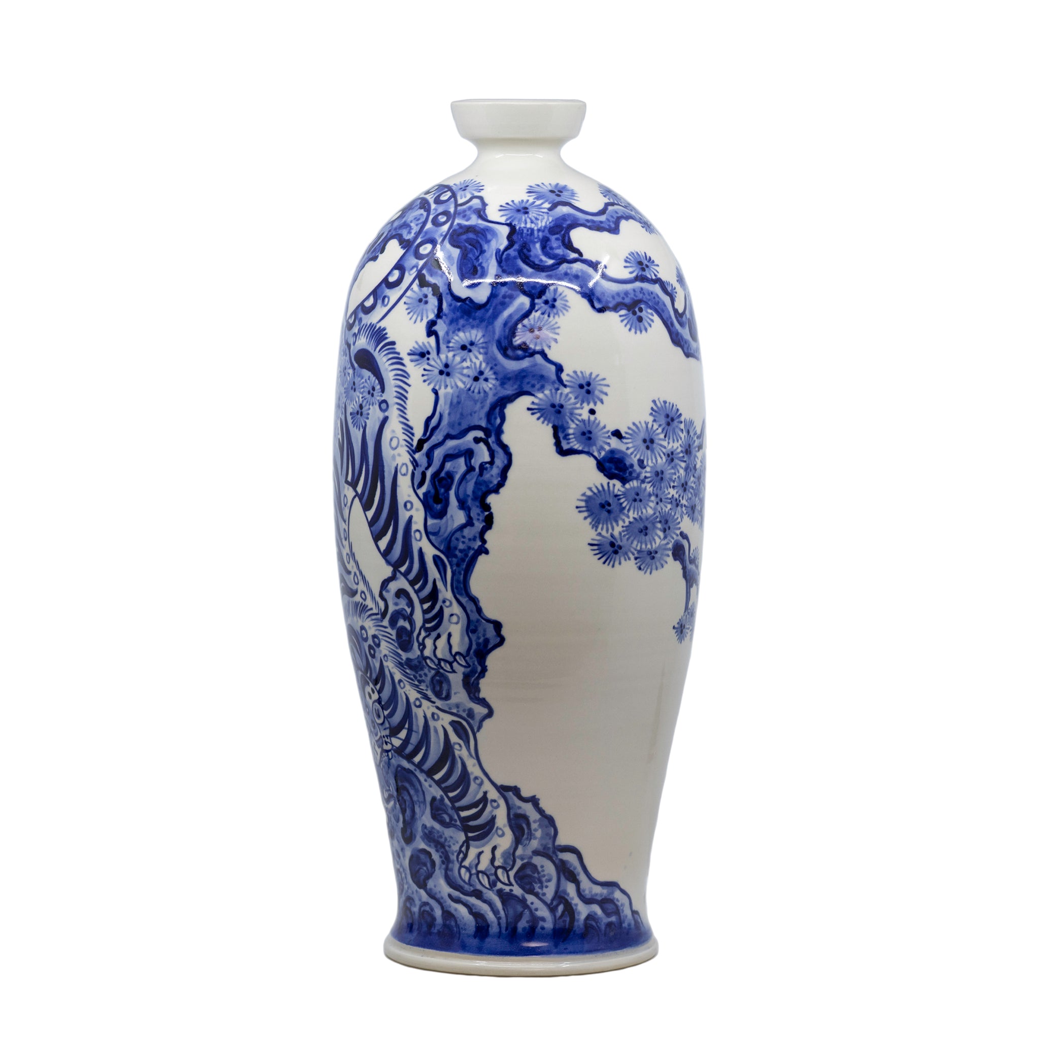 In the Pine Porcelain Vase