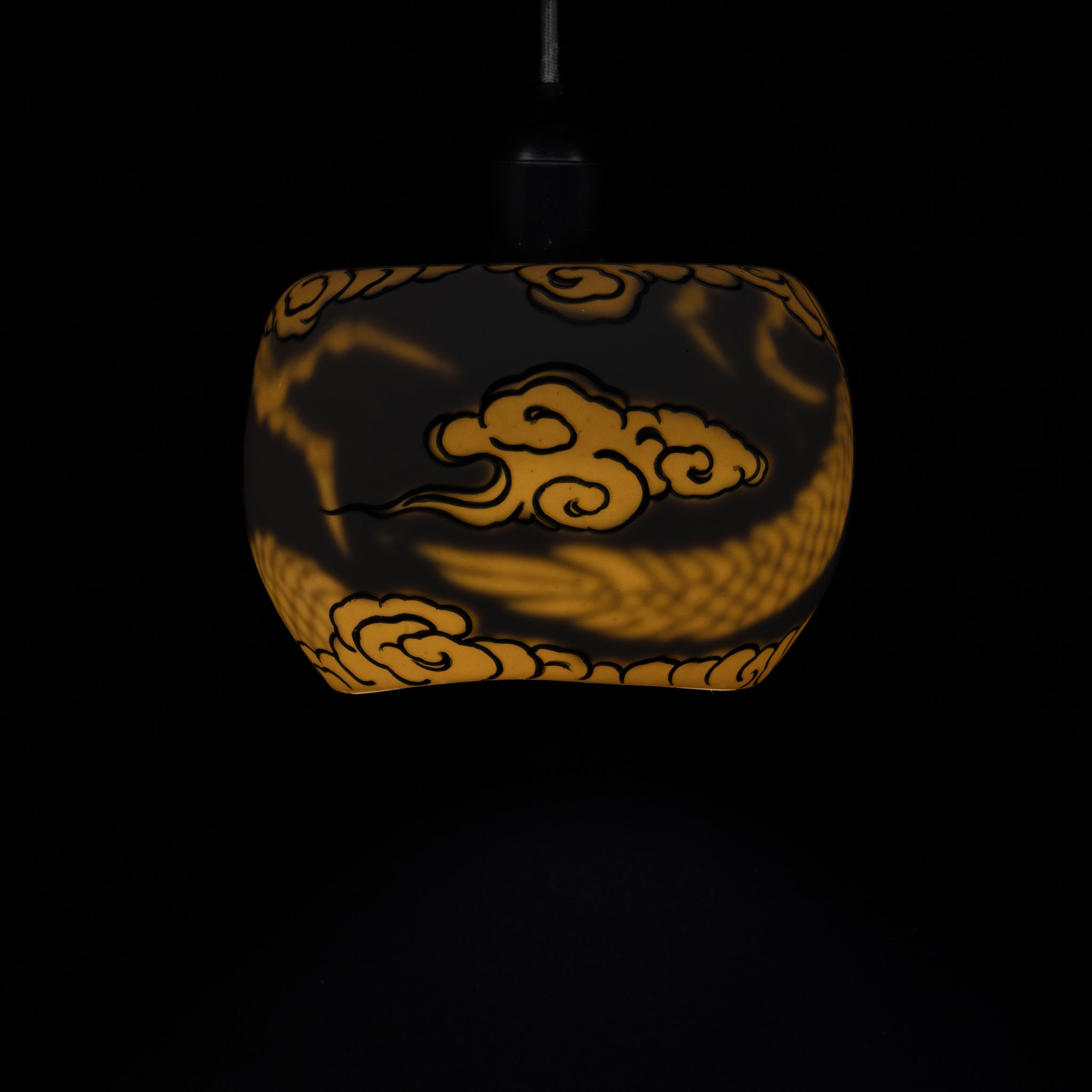 Painted Clouds Translucent Porcelain Light