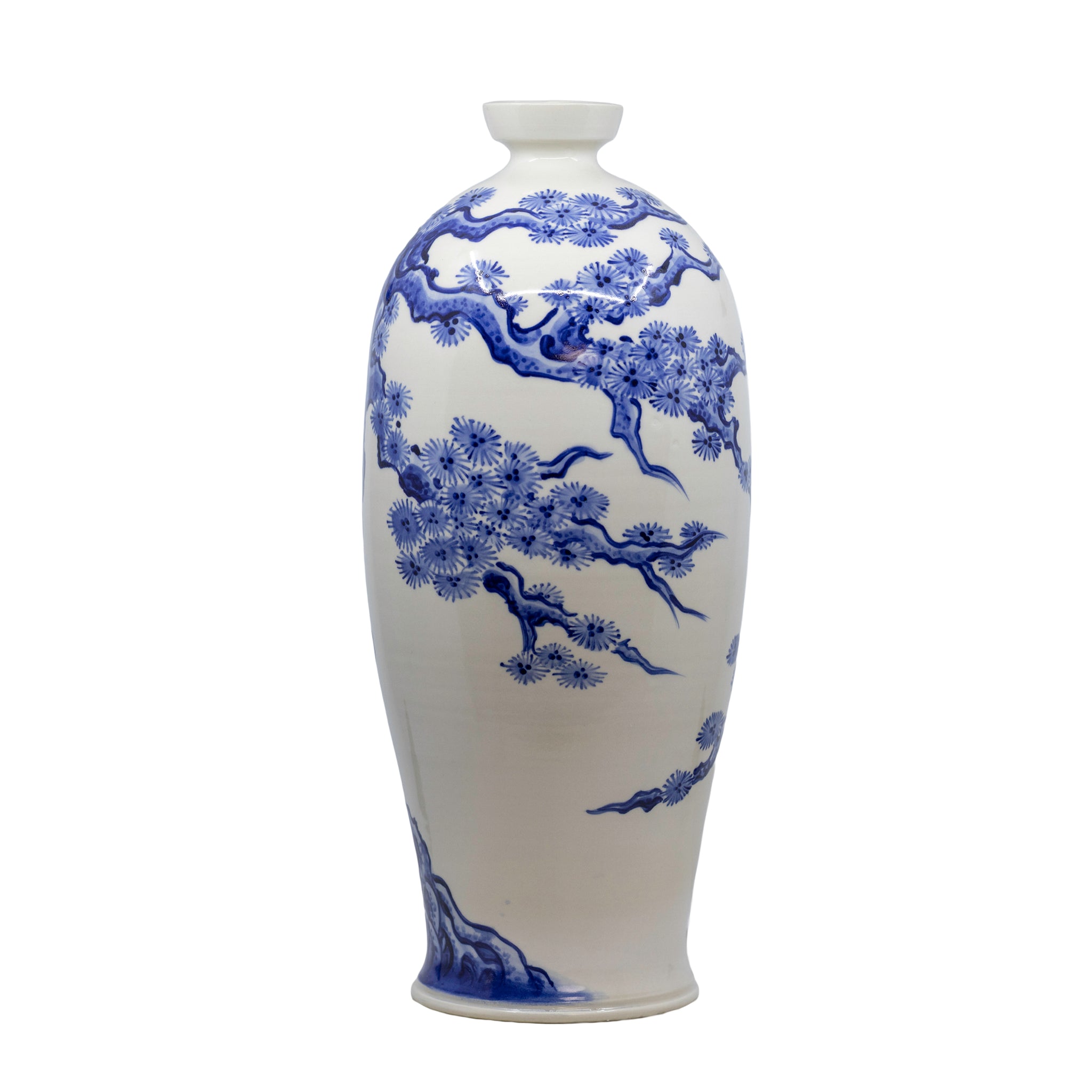 In the Pine Porcelain Vase