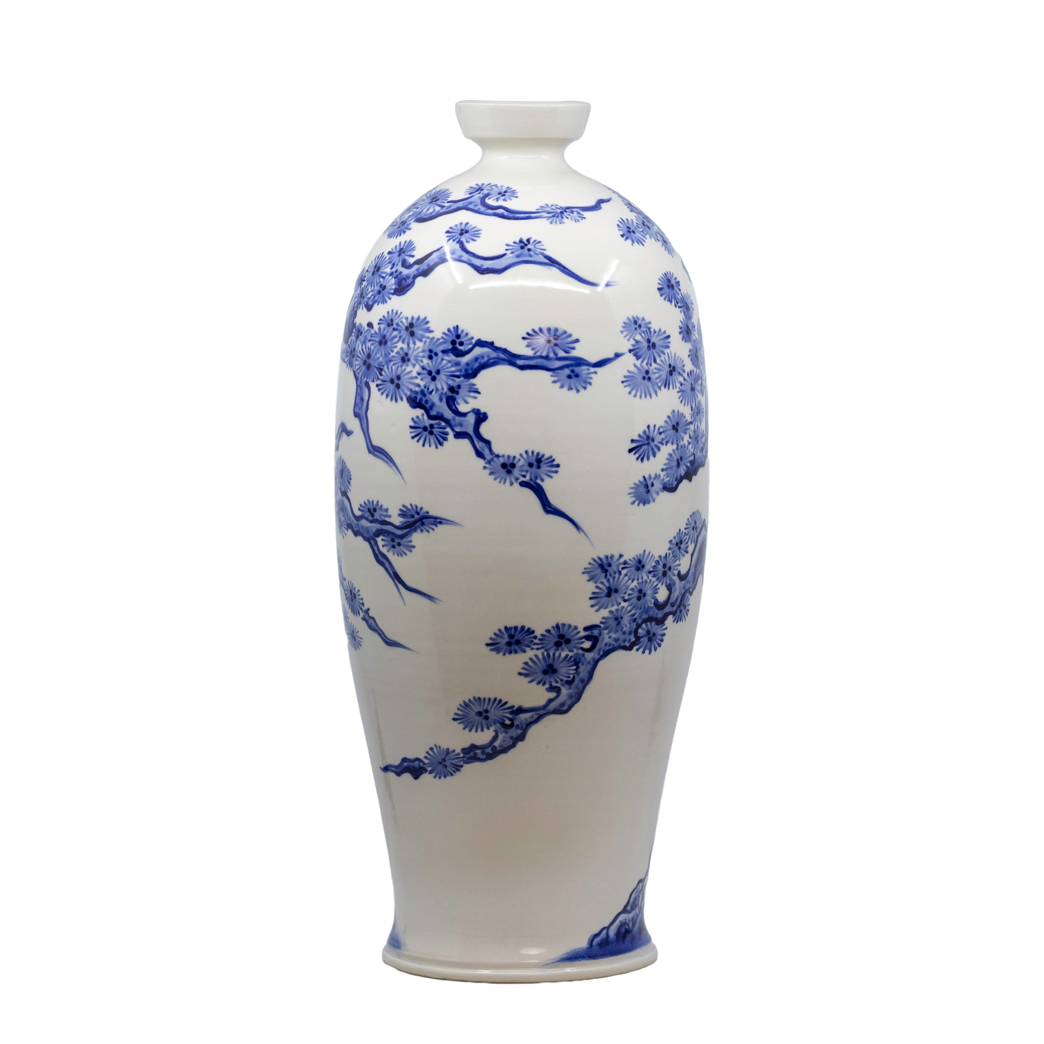 In the Pine Porcelain Vase