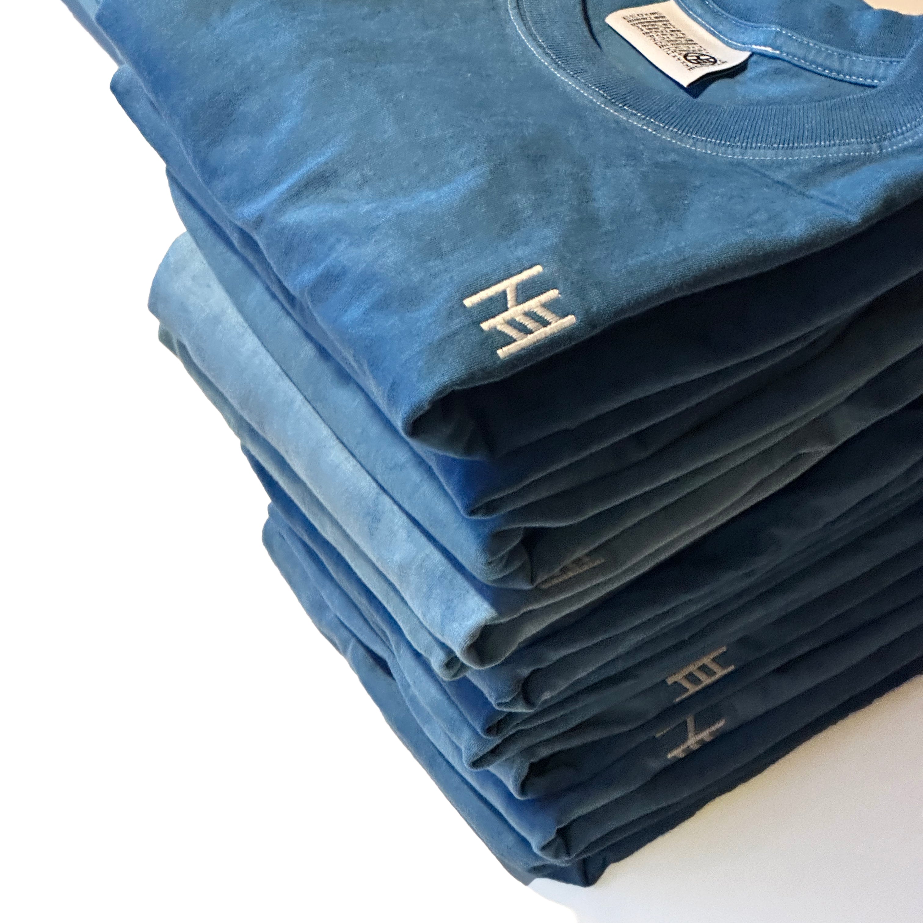 Indigo Dyed Studio Tee - 02 – Hands Eyes Mind Indigo Dyed Studio Tee - 02 – Hands Eyes Mind