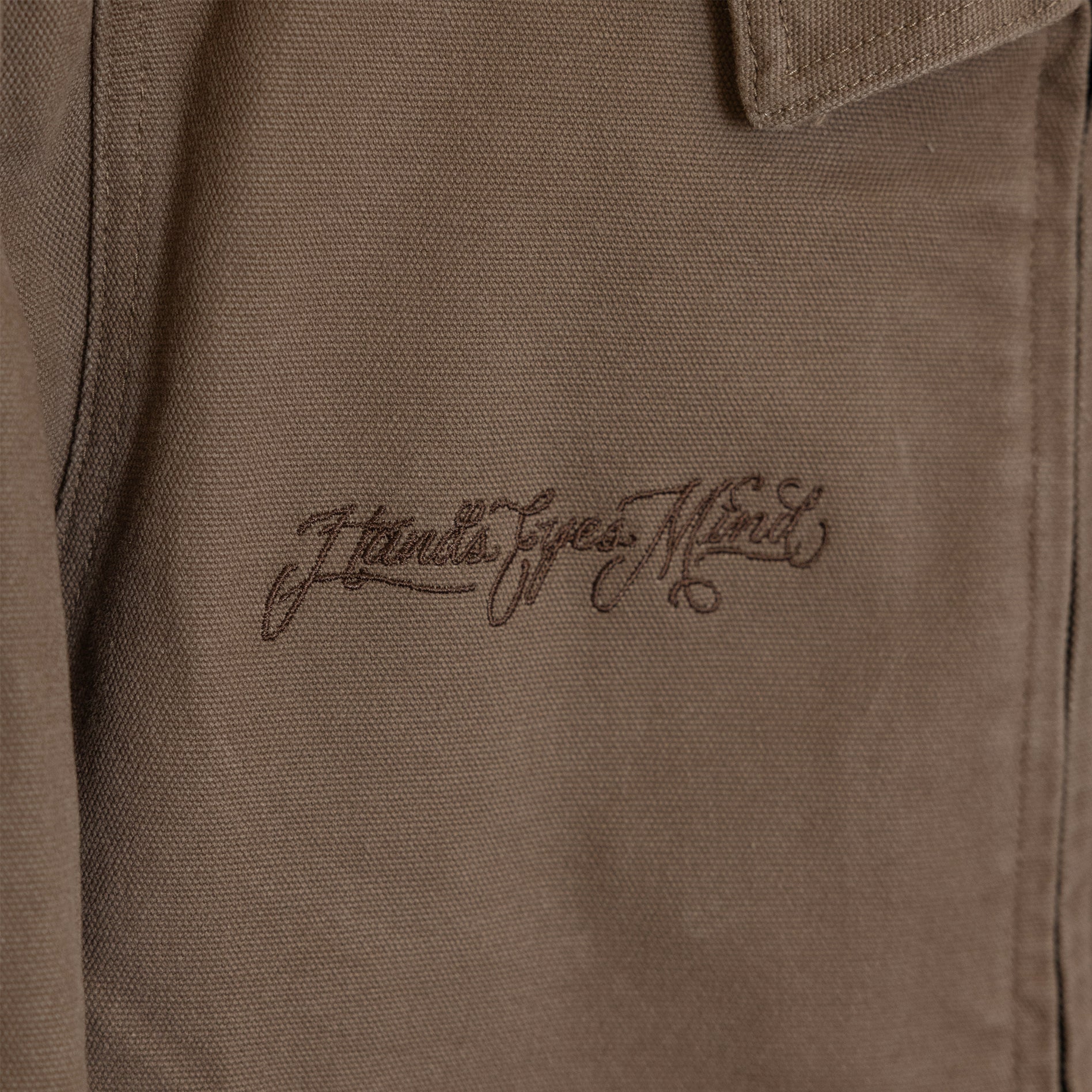 Heavy Canvas Jacket – Hands Eyes Mind
