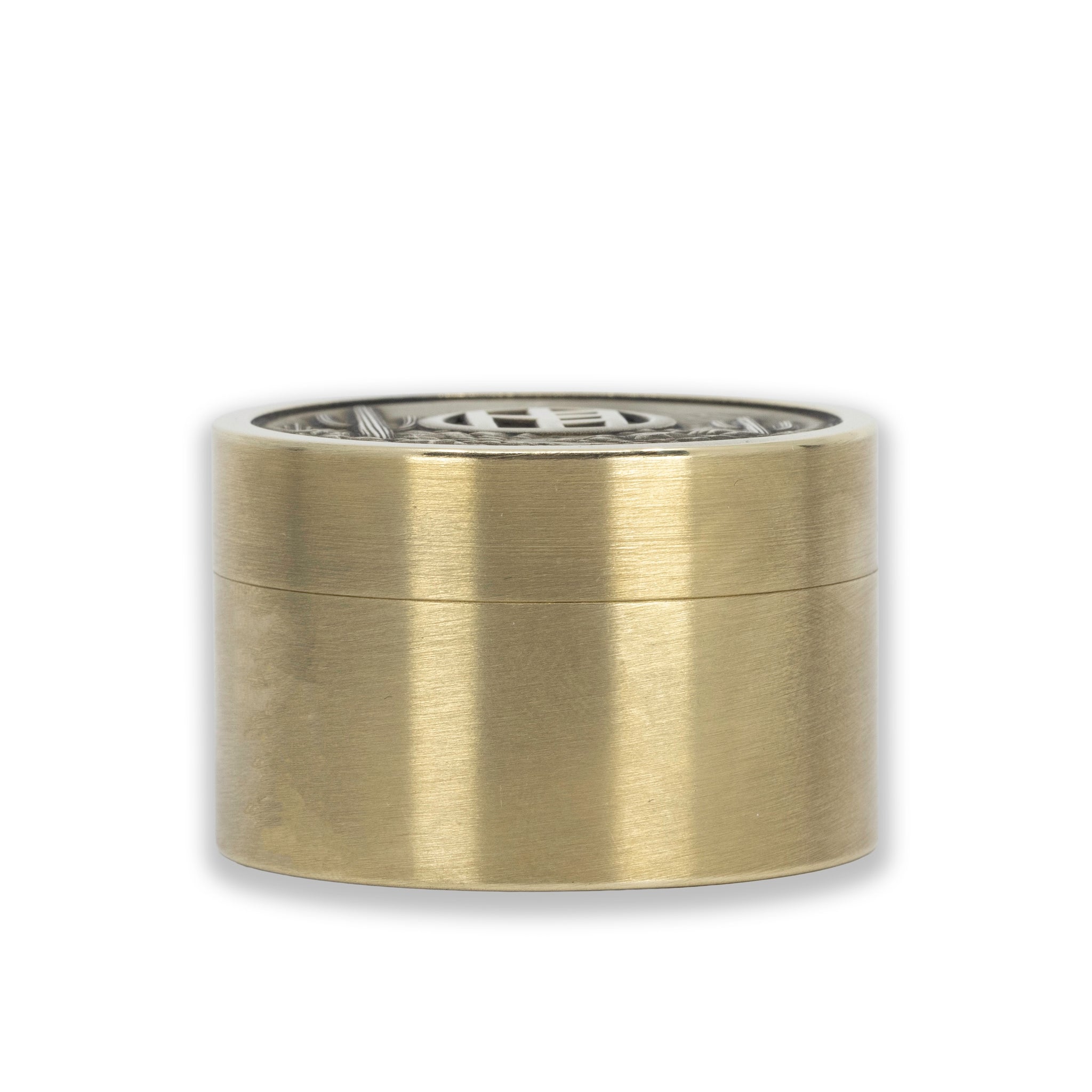Scenic Logo Brass Jar