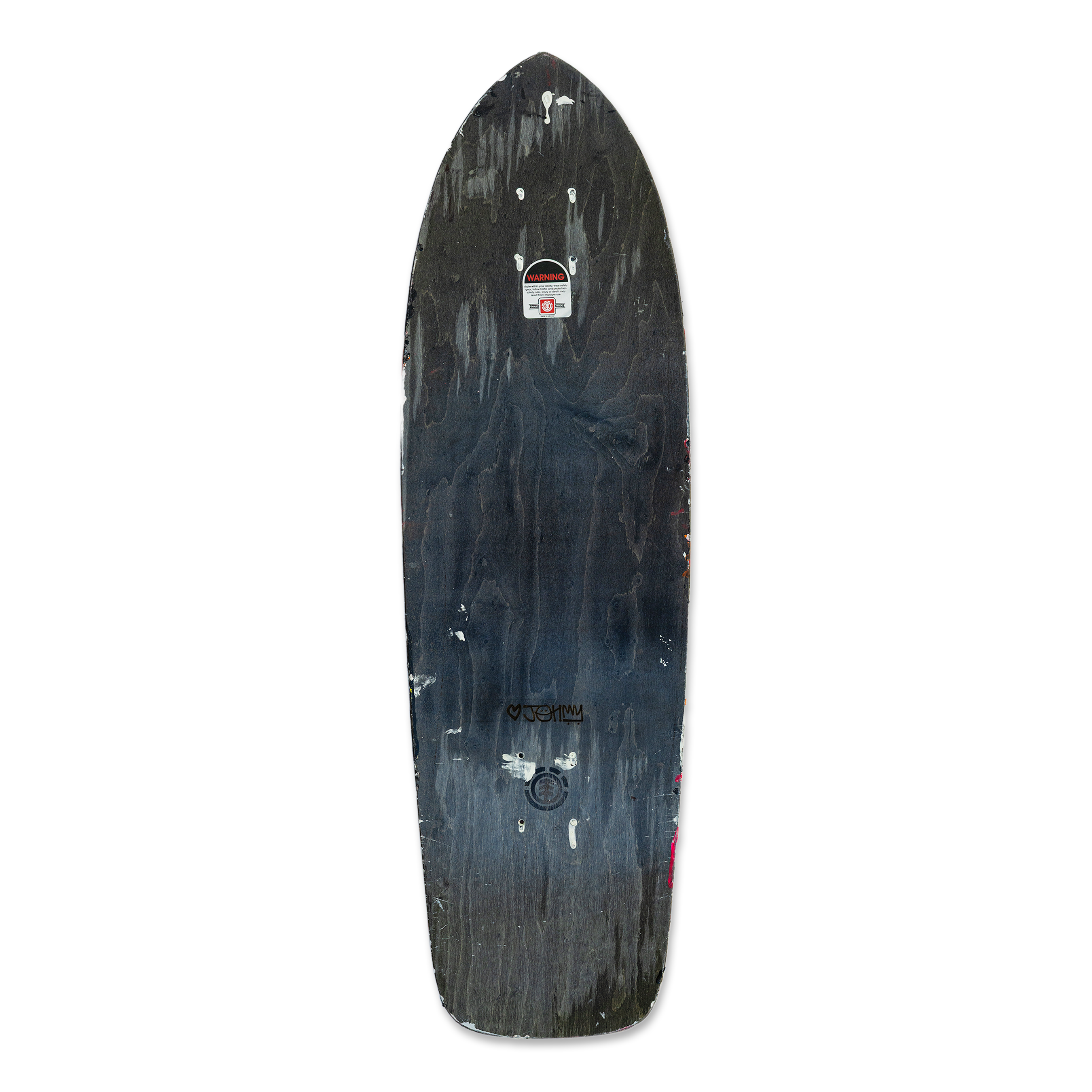Johnny Schillereff Hand Painted Deck – Hands Eyes Mind