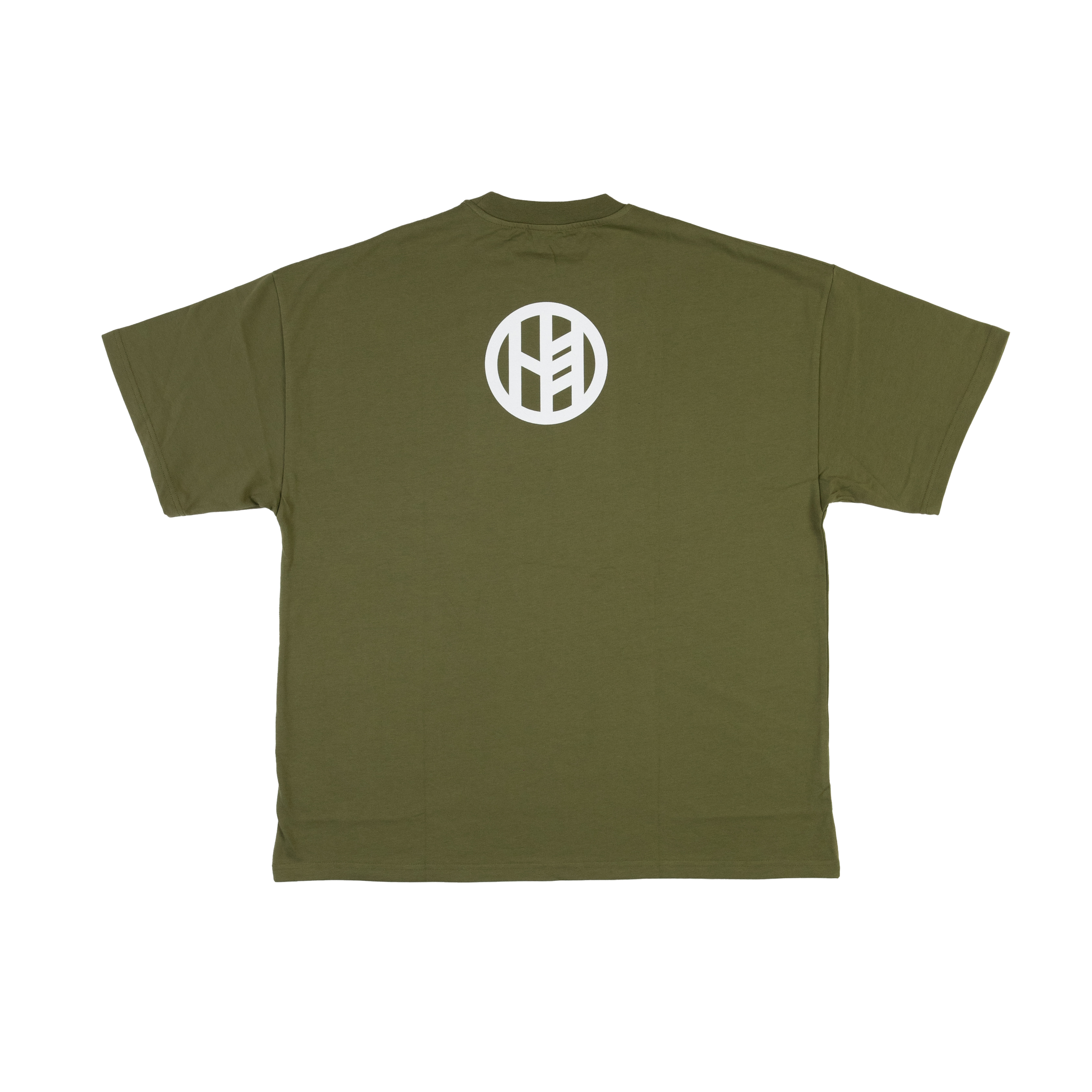 Stacked Tee Olive
