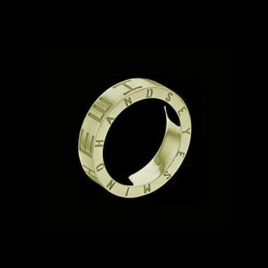 Language Ring - Yellow Gold