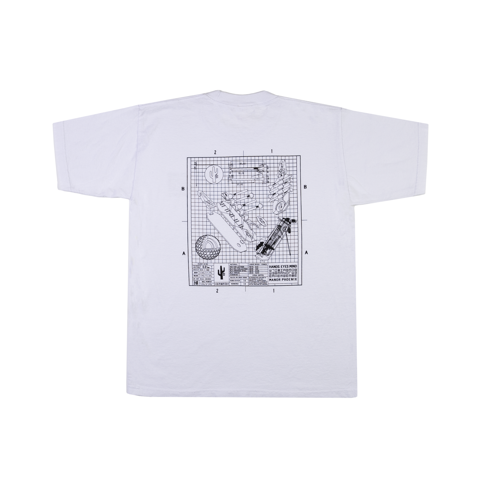 Manor X Hands Eyes Mind Tee
