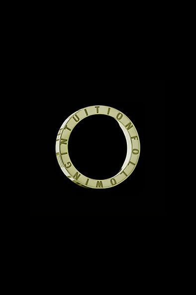 Language Ring - Yellow Gold