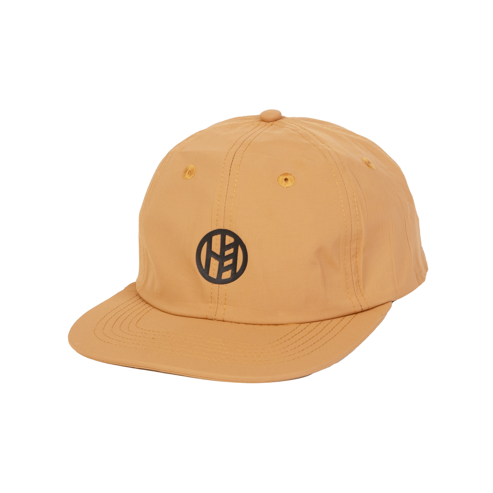 Circle Badge  Caramel Hat